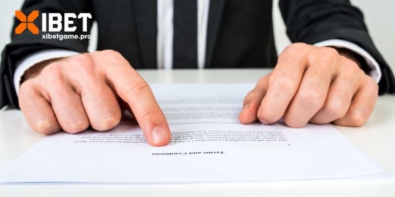 Xử lý vi phạm Điều khoản và điều kiện XIBET