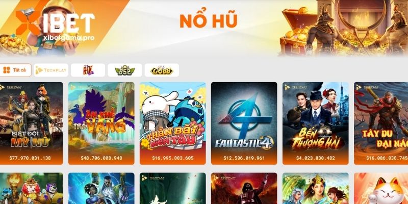 Vài nét sơ lược về sân chơi nổ hũ tại nhà cái